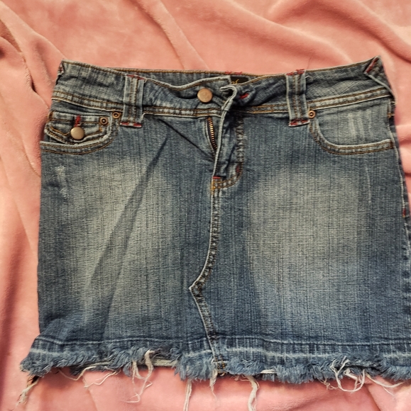 4 for $20 - Jean Mini Skirt - Picture 1 of 3